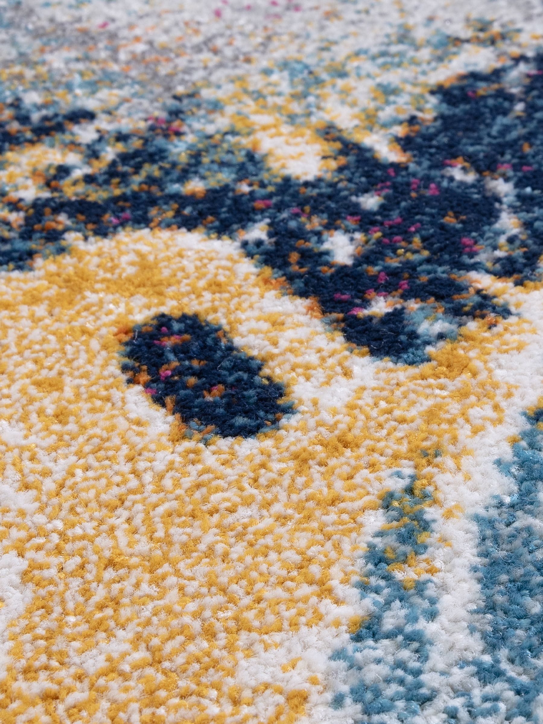 Asiatic Rugs Blue Nova abstract rug polypropylene, UK version