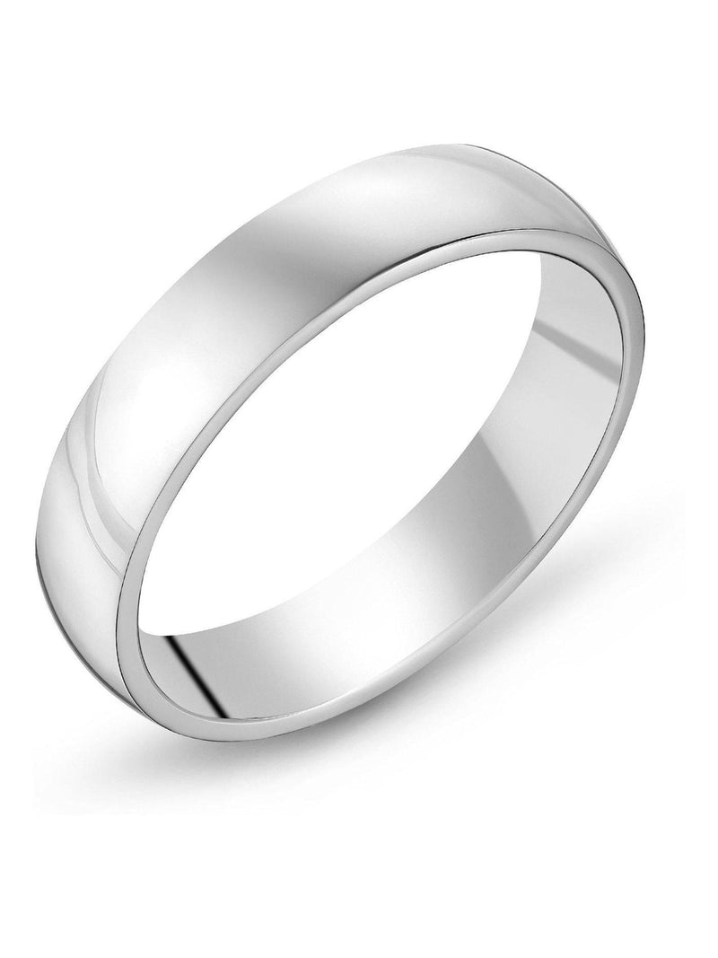 Beaverbrooks sterling silver 5mm ring, imported from the UK