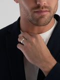 Beaverbrooks sterling silver 5mm ring, imported from the UK