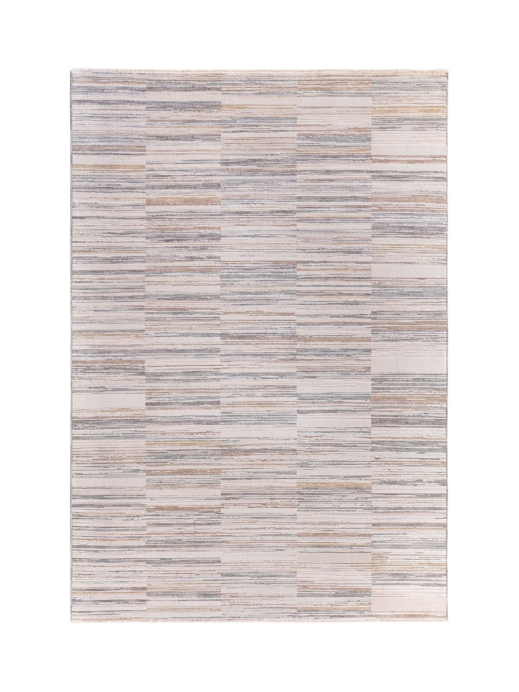 Asiatic Rugs Grey Anders Stripe Rug, imported from the UK