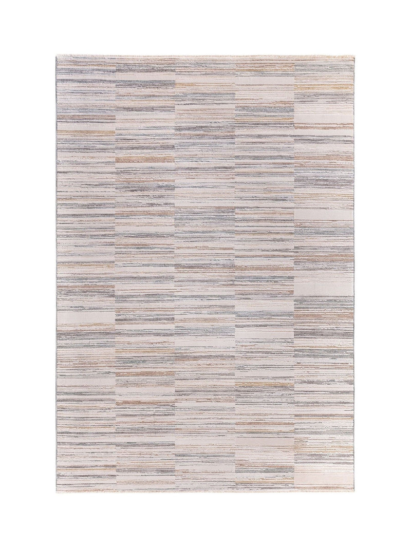 Asiatic Rugs Grey Anders Stripe Rug, imported from the UK