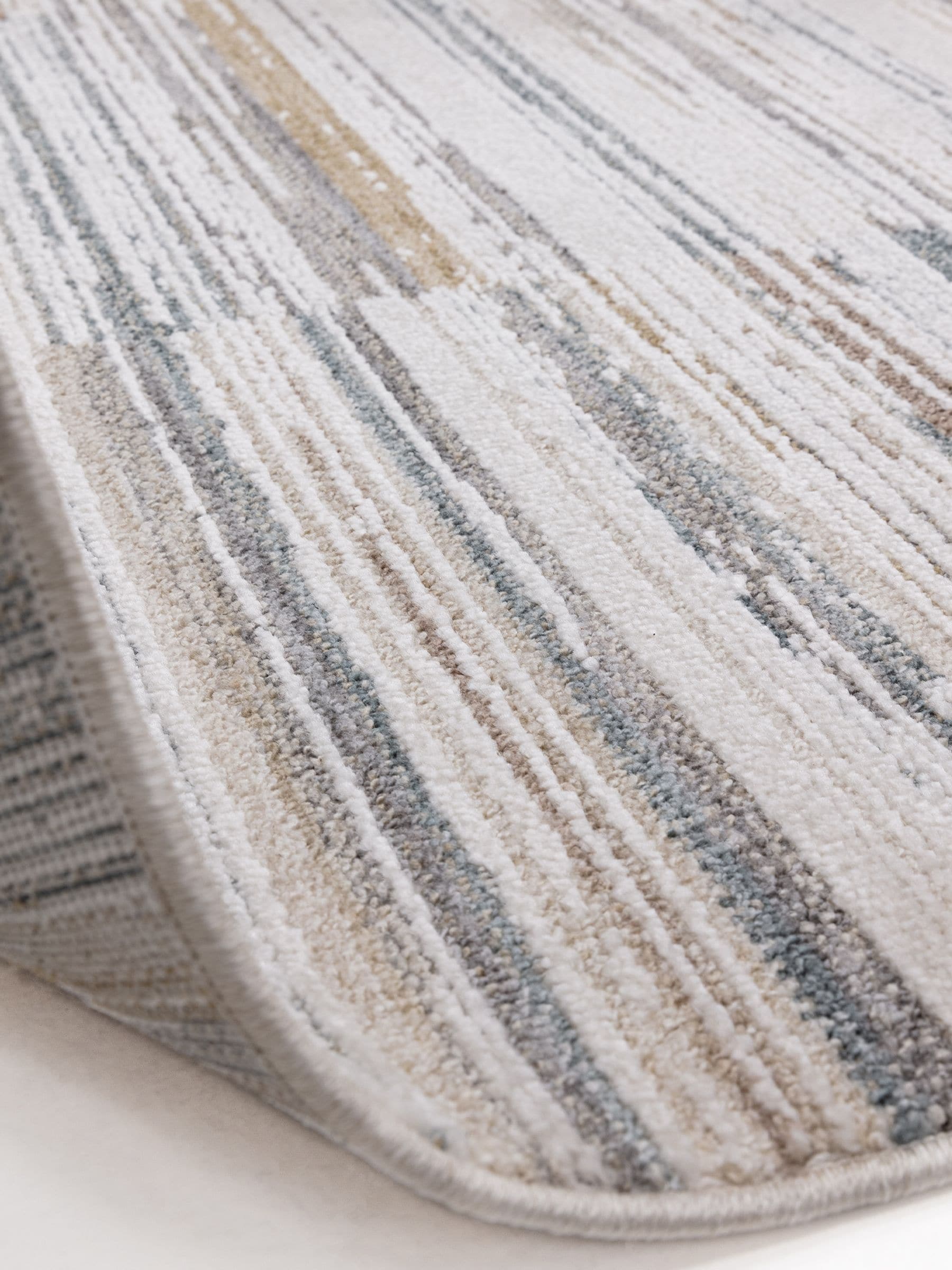 Asiatic Rugs Grey Anders Stripe Rug, imported from the UK