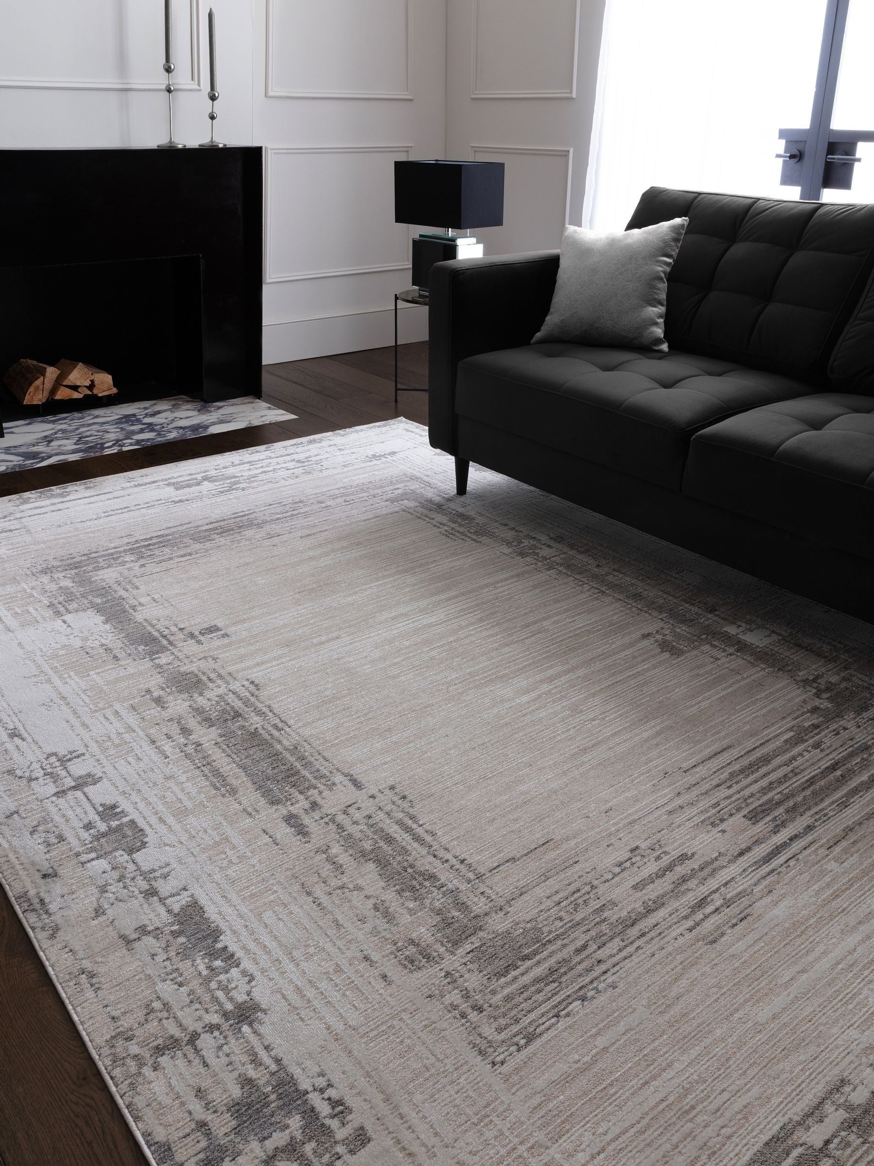 Asiatic Rugs Grey Anders Outline Rug