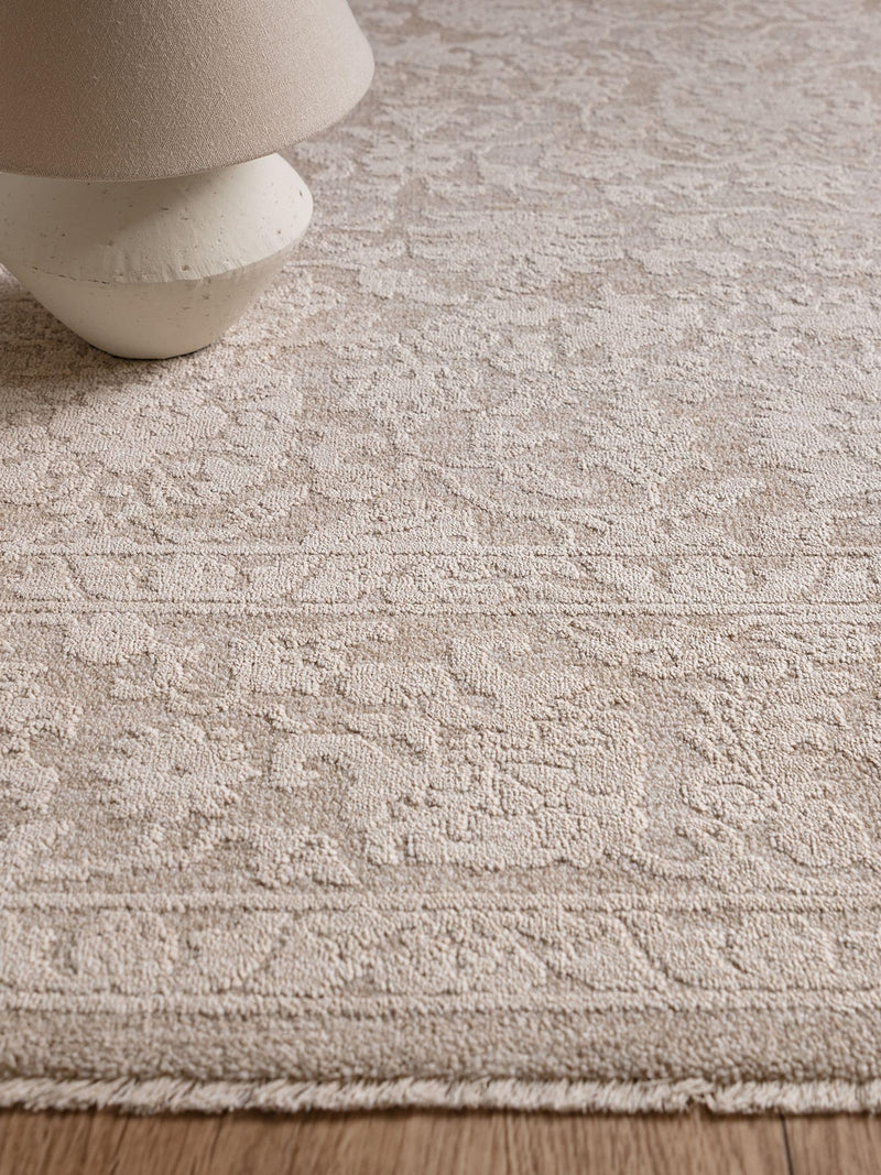 Asiatic Rugs Laurent damask rug beige natural (British brand)