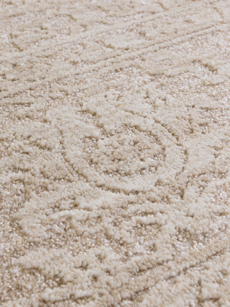 Asiatic Rugs Laurent damask rug beige natural (British brand)