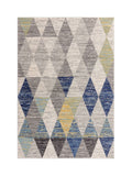 Asiatic Rugs Muse Harlequin rug blue polypropylene, UK version