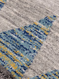 Asiatic Rugs Muse Harlequin rug blue polypropylene, UK version