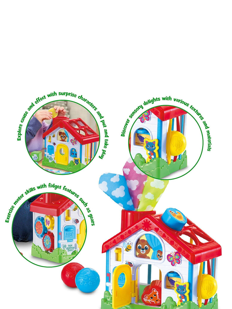 Leapfrog 4-in-1 Discovery House toddler toy, imported from the UK