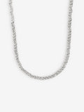 Curb chain necklace made of iron - British product