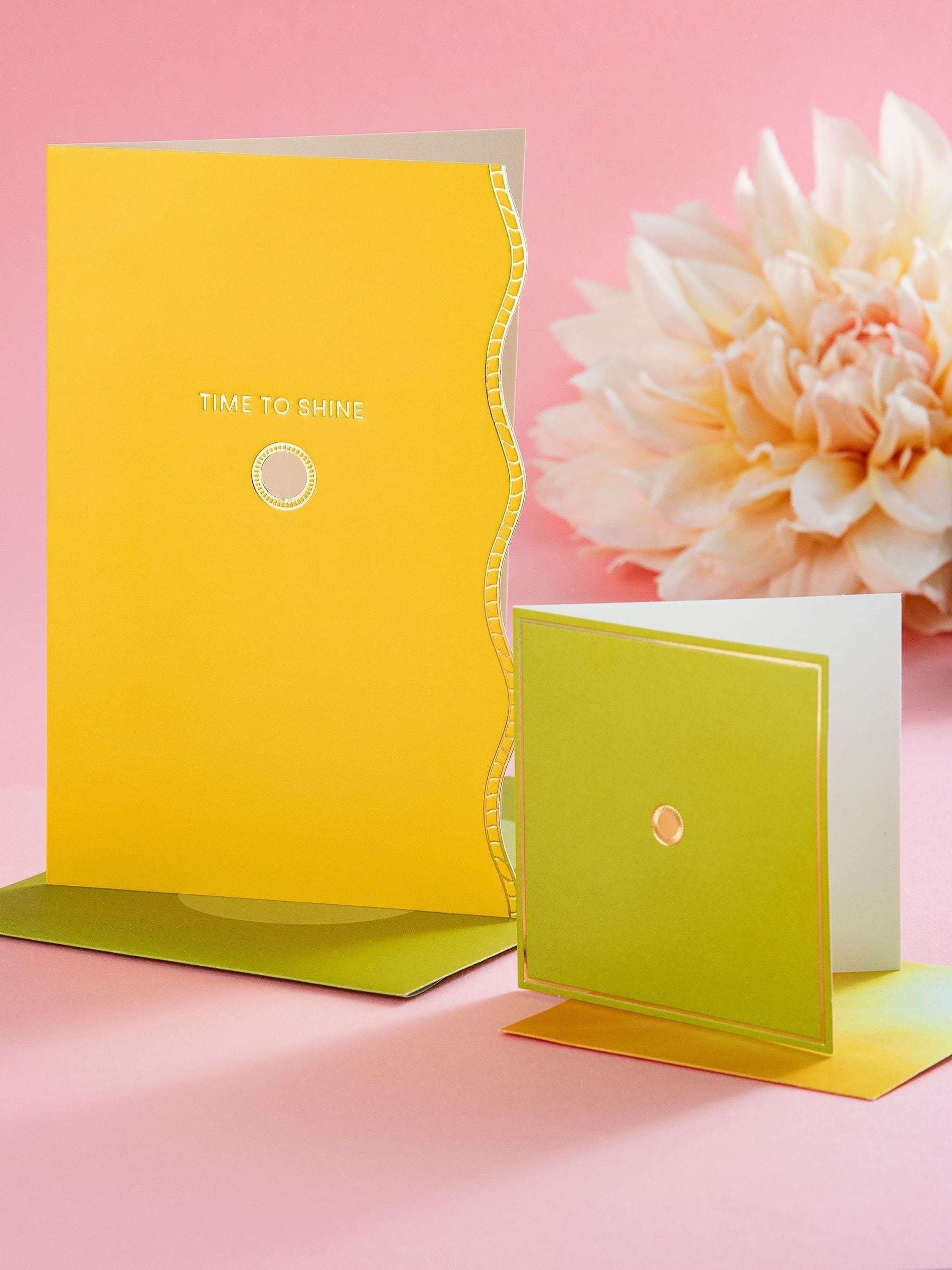 Hallmark 'Time to Shine' greeting card, UK version