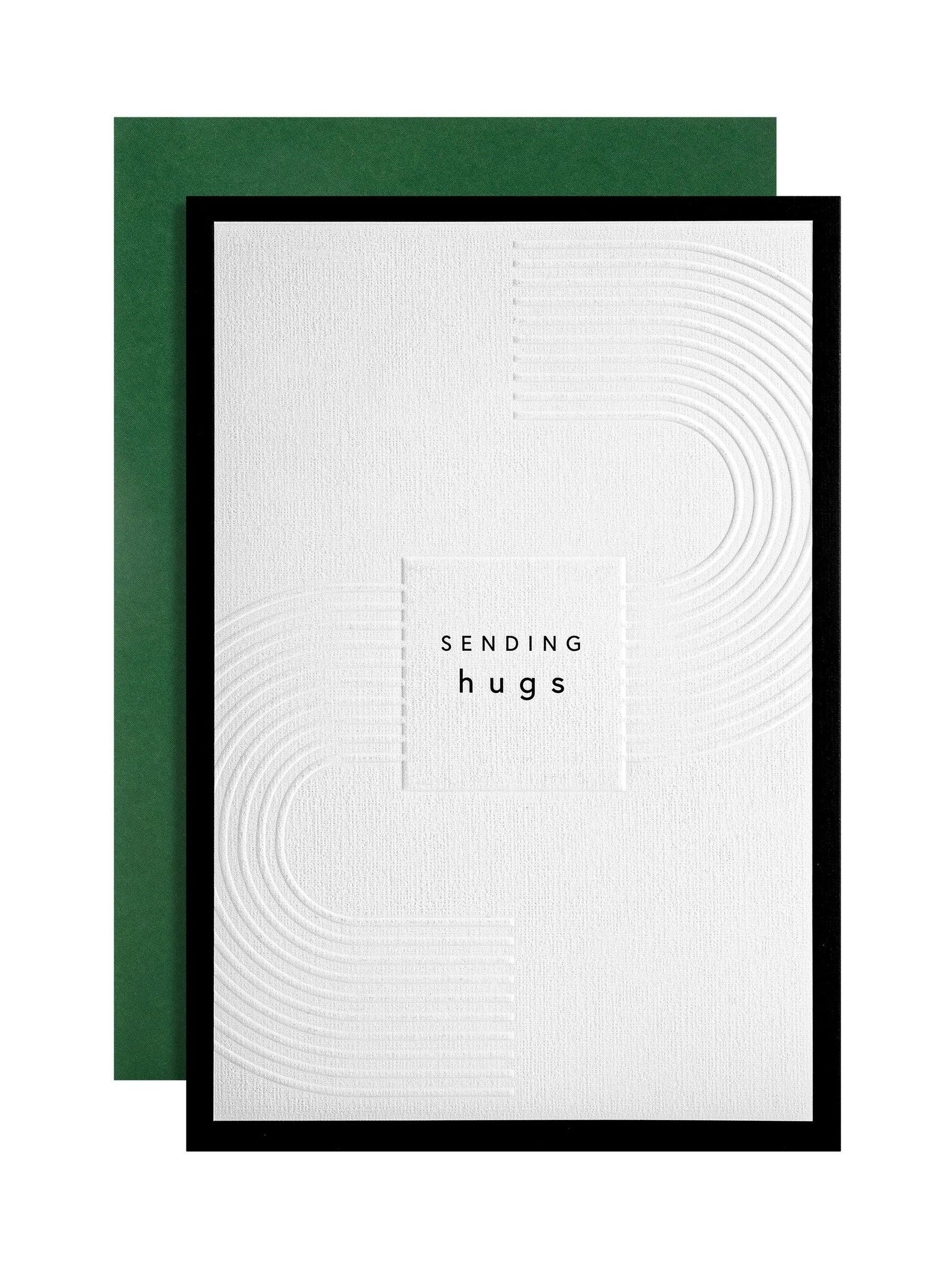 Hallmark Memento Luxe Thinking of You card 17.3x11.9cm, UK version