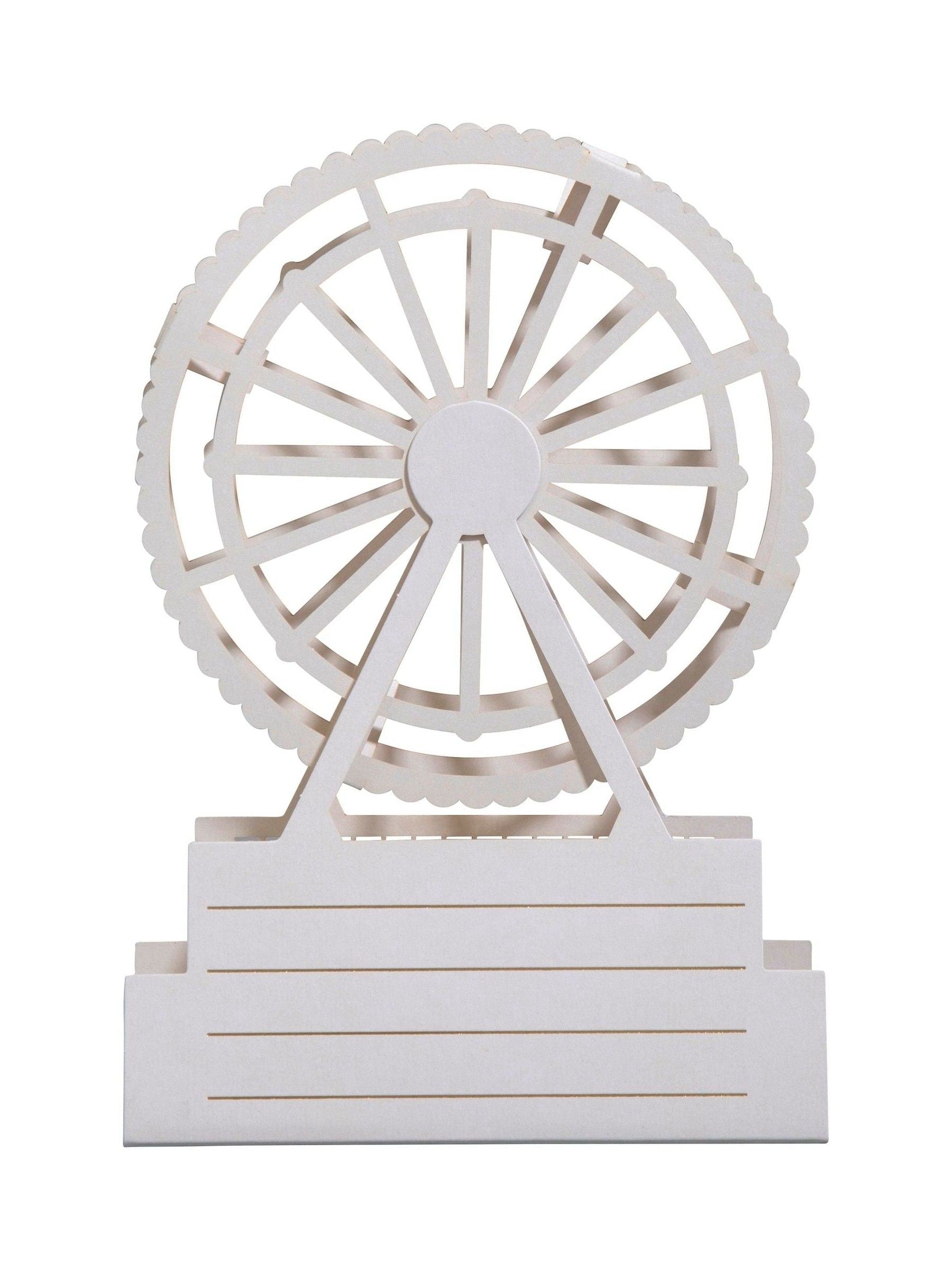 Hallmark 3D Ferris Wheel greeting card, UK version
