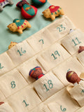 JoJo Maman Bébé nativity hanging advent calendar 50cm x 36cm, imported from the UK