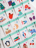 JoJo Maman Bébé advent calendar Christmas tree hanging 50x36cm (British brand)