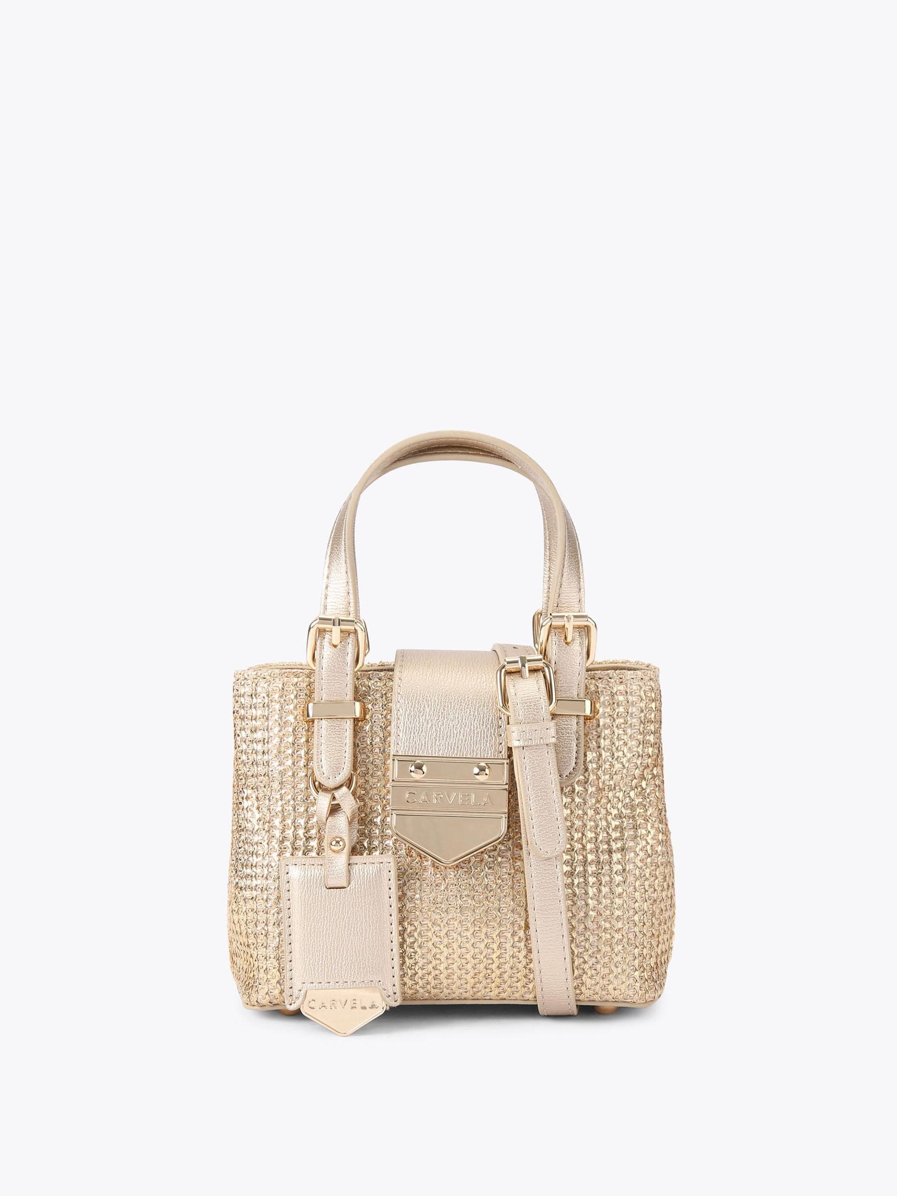 Carvela Gold Maria tote bag gold (British brand)