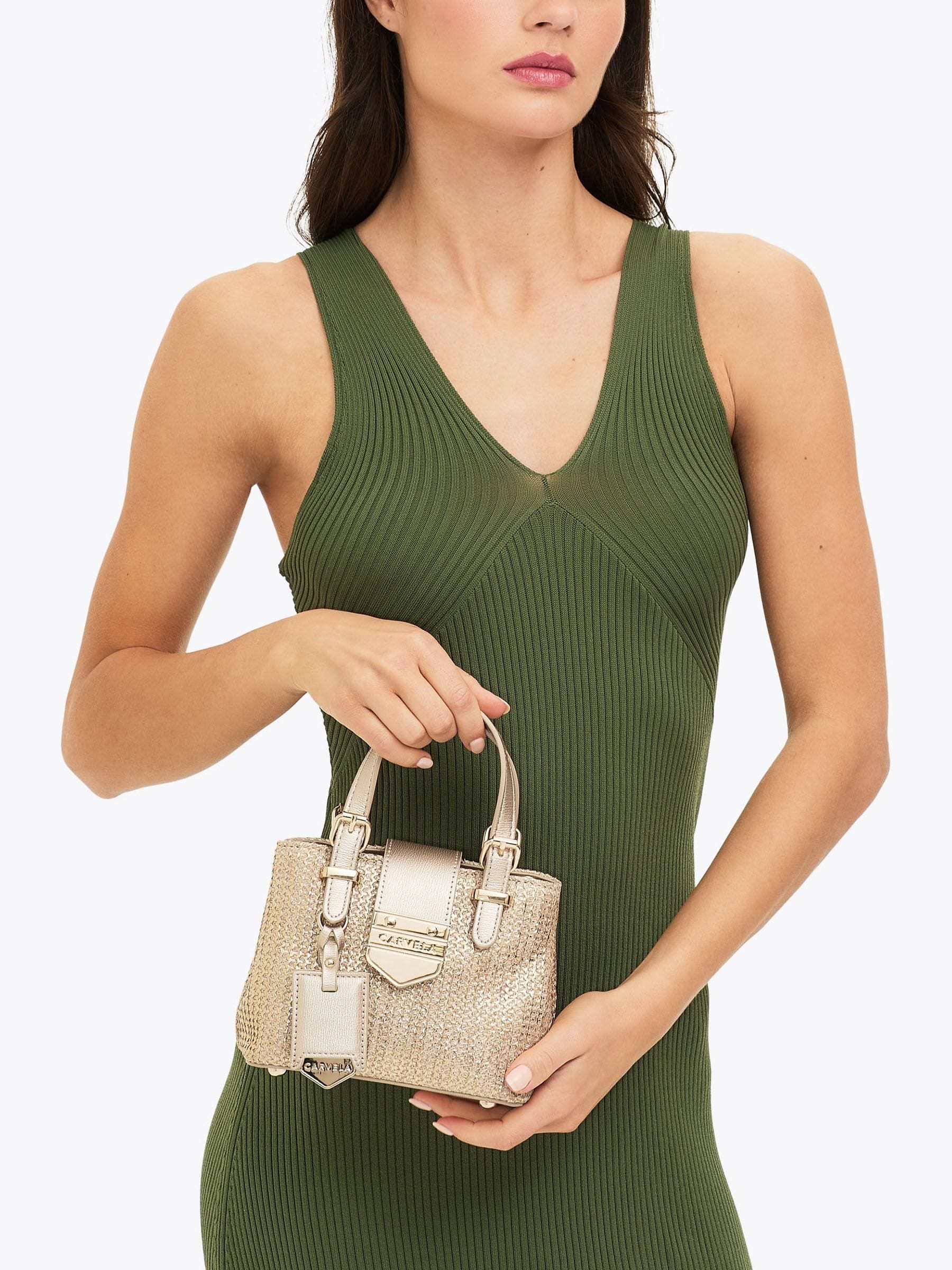 Carvela Gold Maria tote bag gold (British brand)