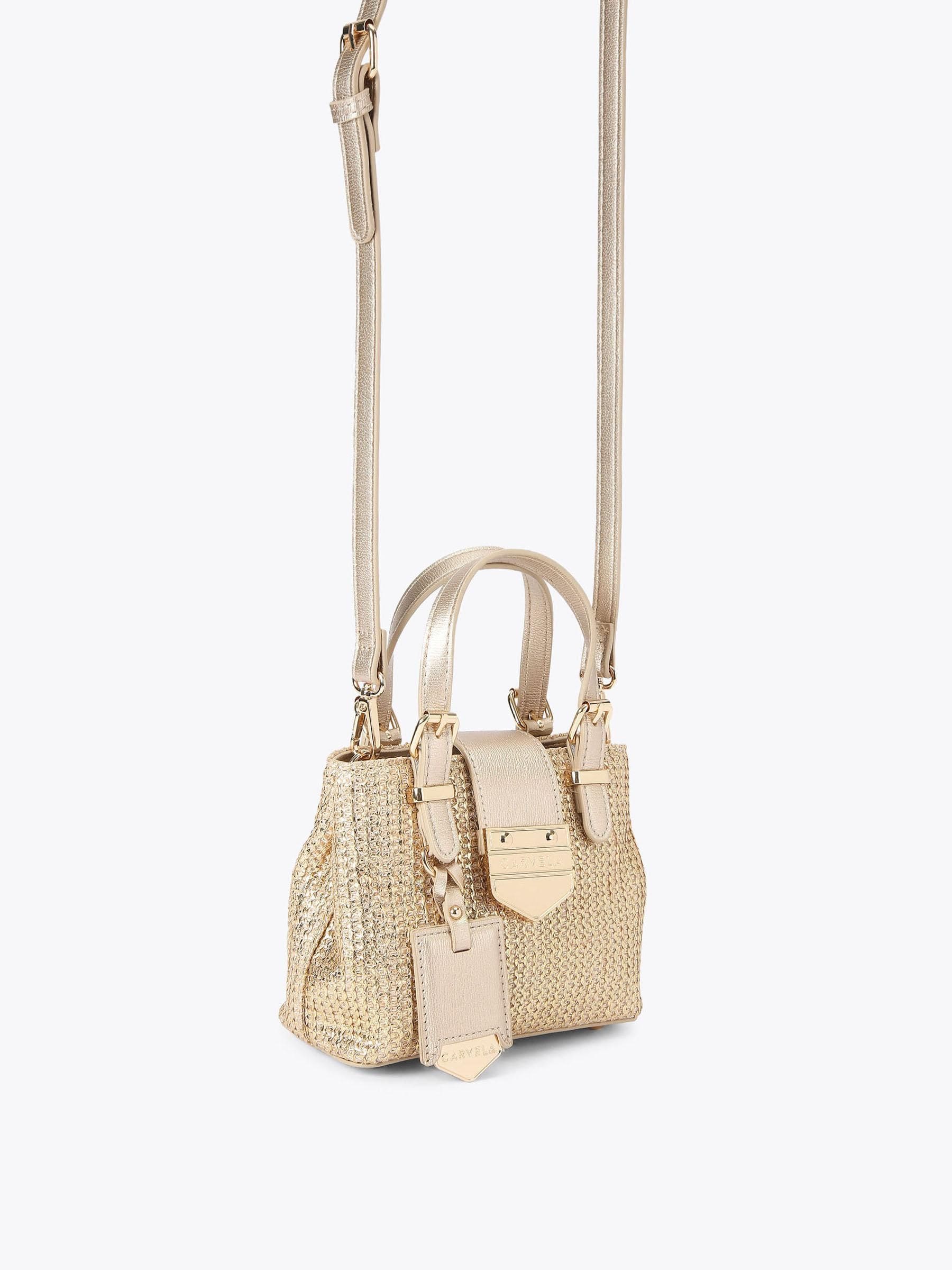 Carvela Gold Maria tote bag gold (British brand)
