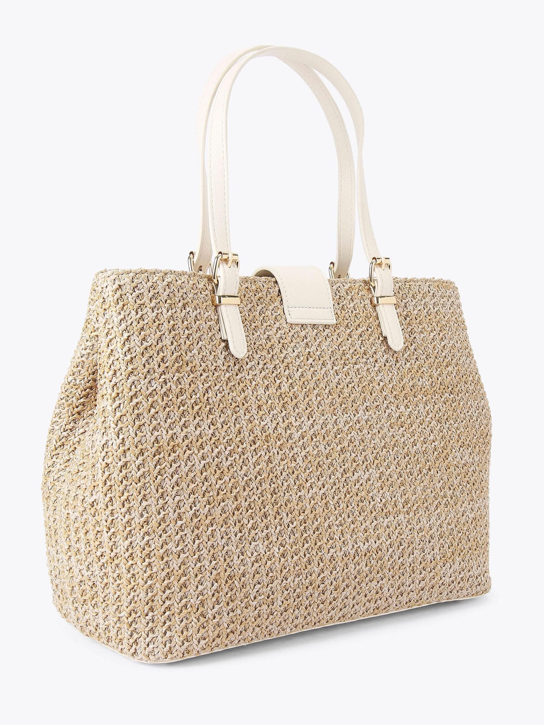 Carvela Brown Maria Midi tote bag, imported from the UK