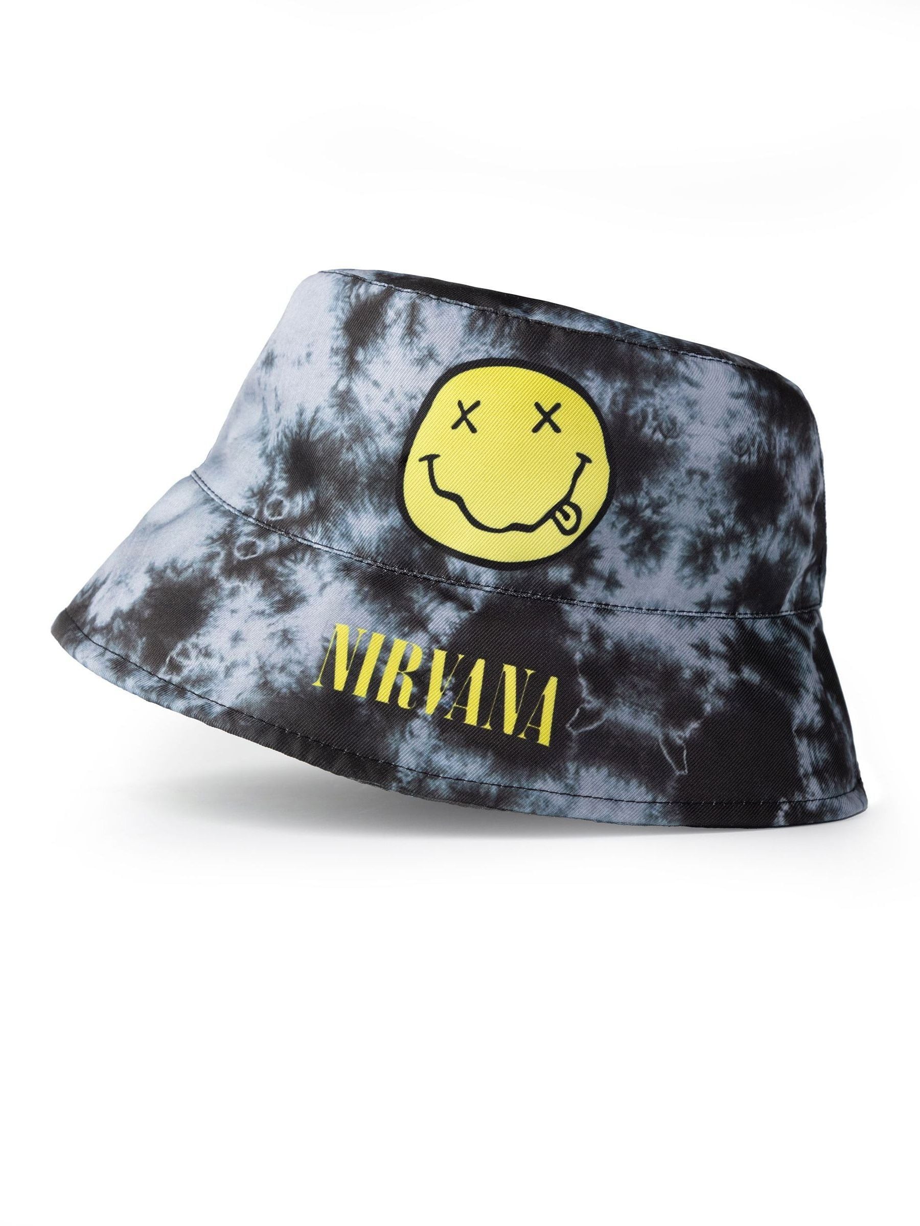Vanilla Underground black Nirvana bucket hat - British product