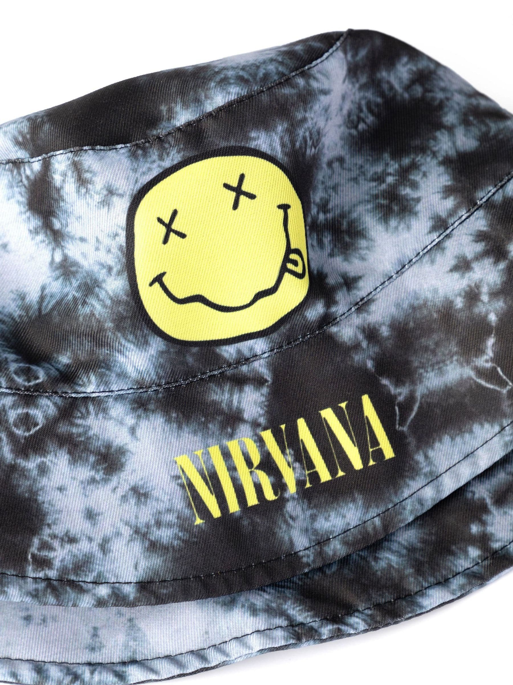 Vanilla Underground black Nirvana bucket hat - British product