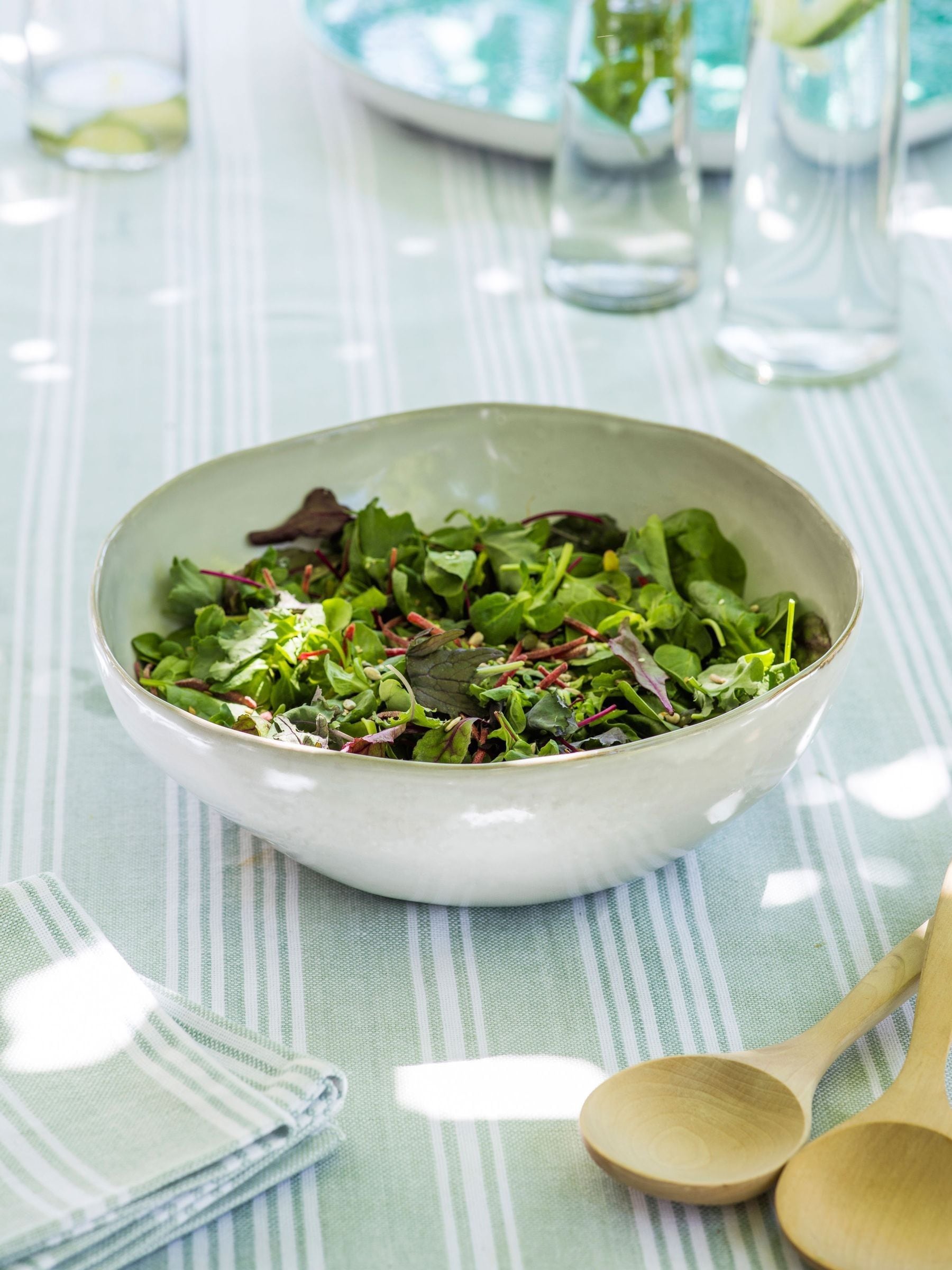 Garden Trading Ithaca ceramic salad bowl (British brand)