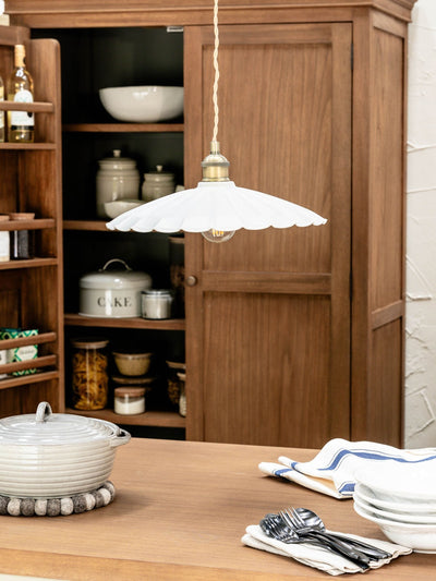 Next Garden Trading Chalk Wanstrow Ceiling Pendant Light- Buy online at McGrocer
