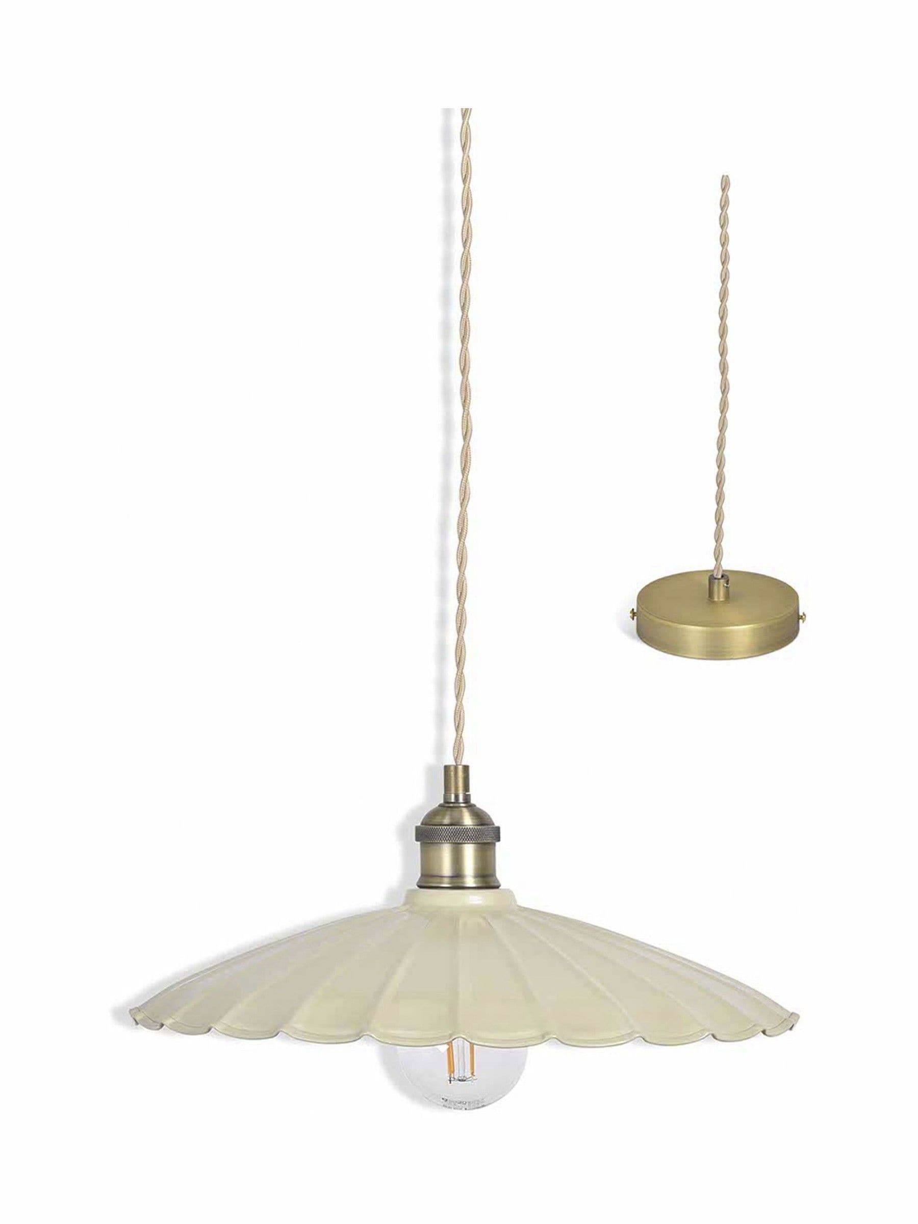 Garden Trading Clay Wanstrow ceiling pendant (British brand)