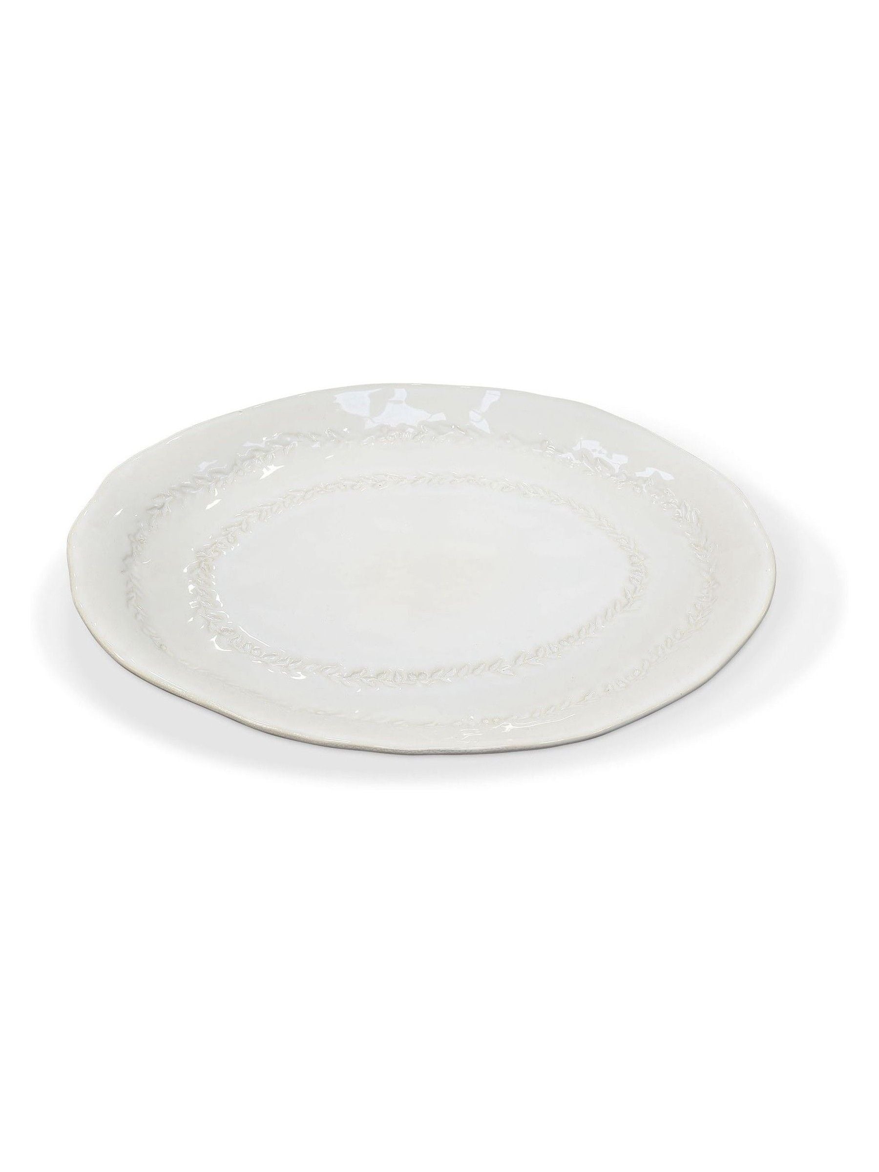 Garden Trading White Overton Platter