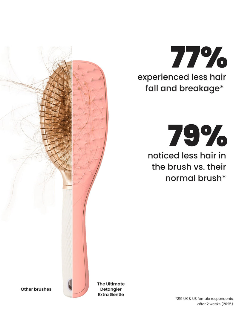 Tangle Teezer Extra Gentle hairbrush Saffron - British product