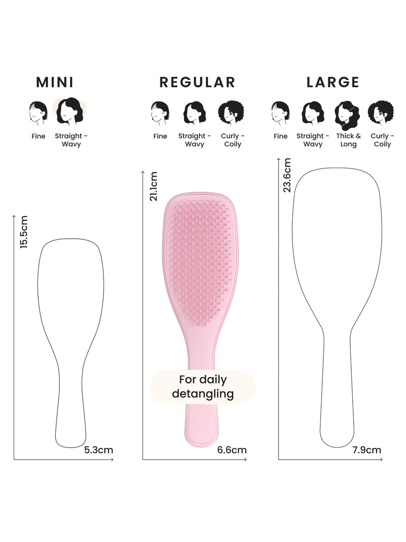 Tangle Teezer Ultimate Detangler Millennial Pink hairbrush (British brand)