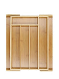 Copco expandable bamboo cutlery tray, UK version