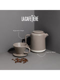 La Cafetiere cream pour-over coffee set 800ml - British product