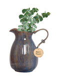 Dibor Aegean Fluted Pitcher Vase 24cm - British product