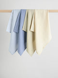 Blue Baby Muslins Cloths 4 Pack