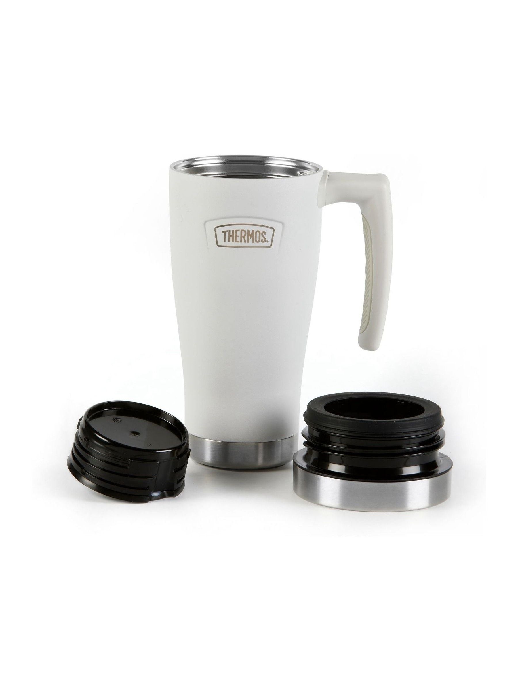 Thermos Icon Series Ice White travel mug 470ml (British brand)