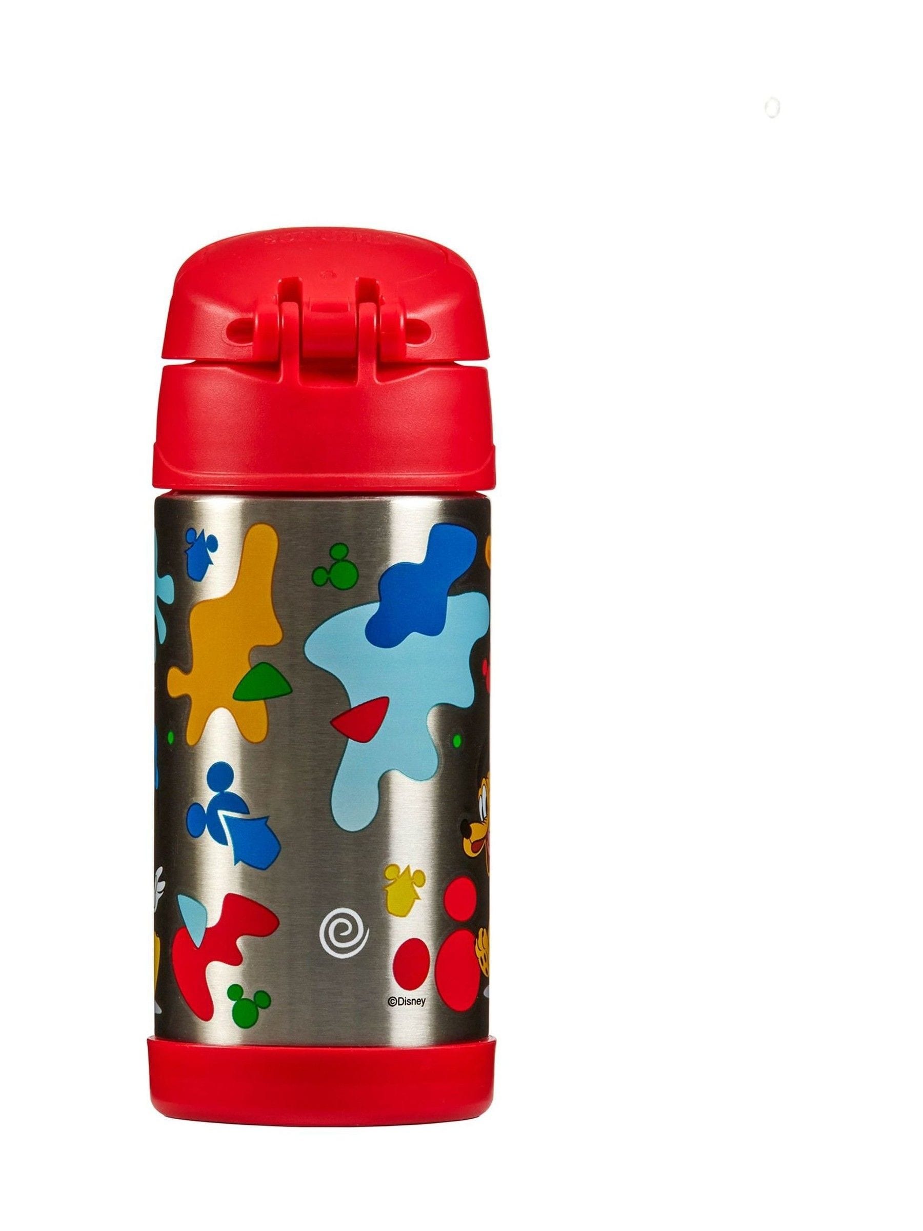 Thermos Funtainer Bottle Mickey & Friends Red 355ml, imported from the UK