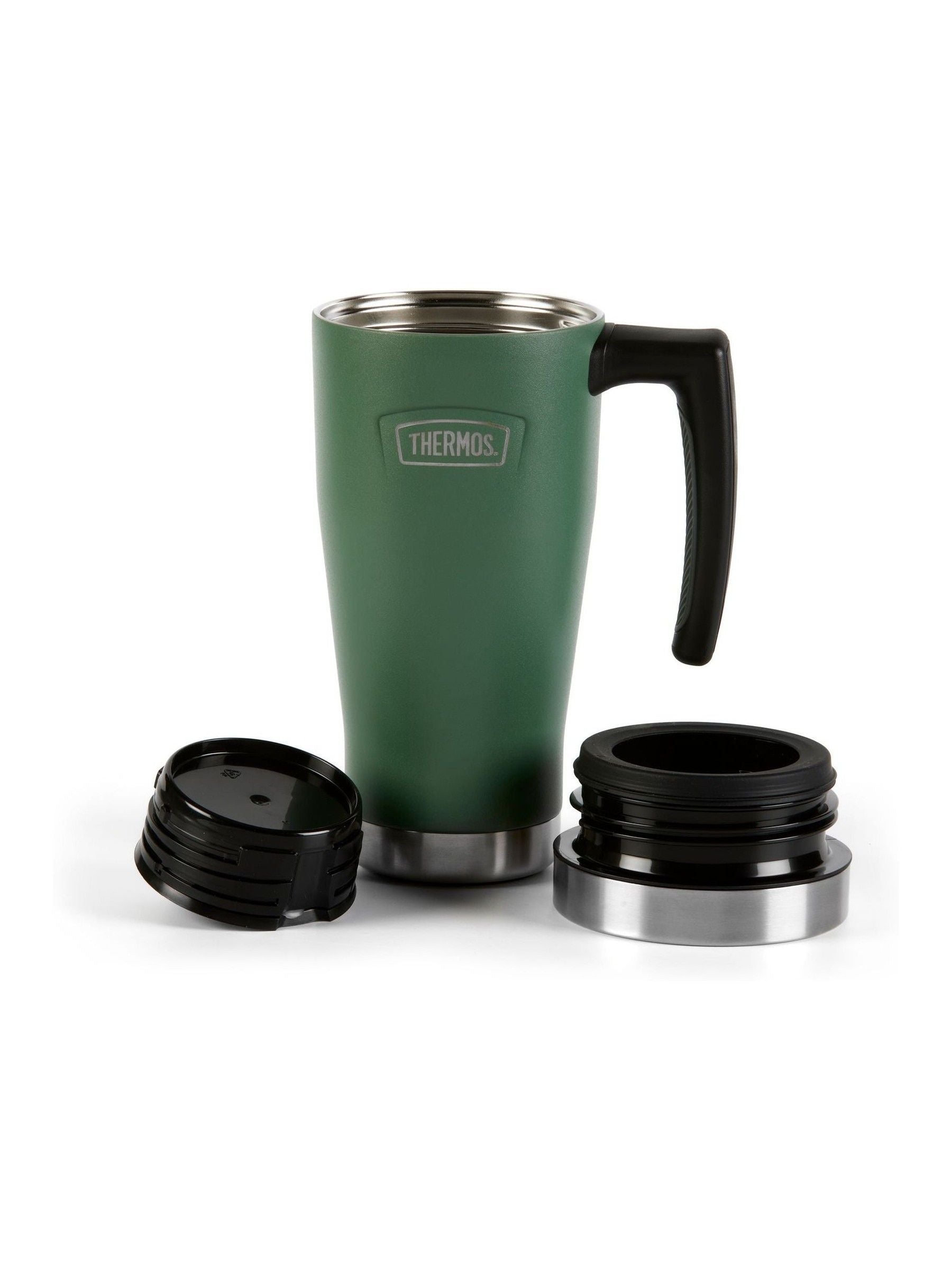 Thermos Rock Cap Green Is100 Icon Series travel mug 470ml (British brand)