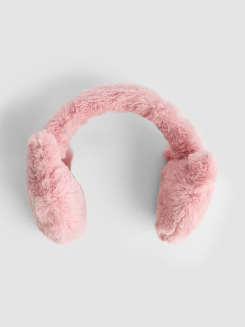 JoJo Maman Bébé pink cat ear muffs, UK version