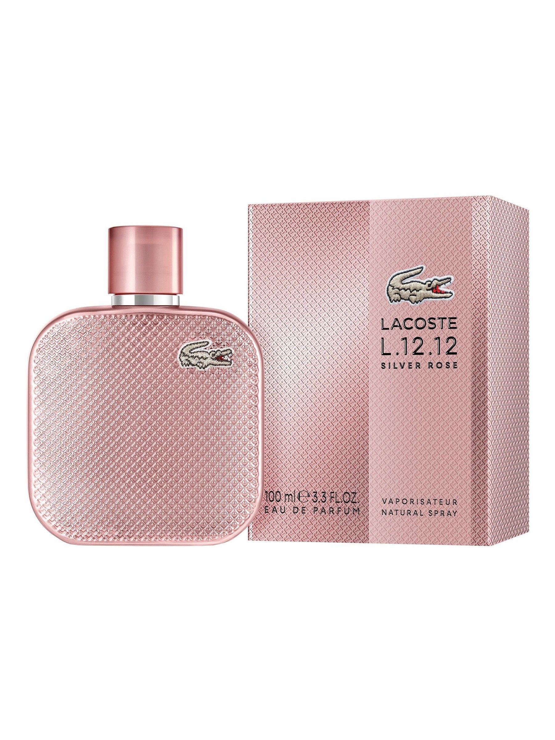Lacoste Silver Rose Eau de Parfum 100ml, UK version