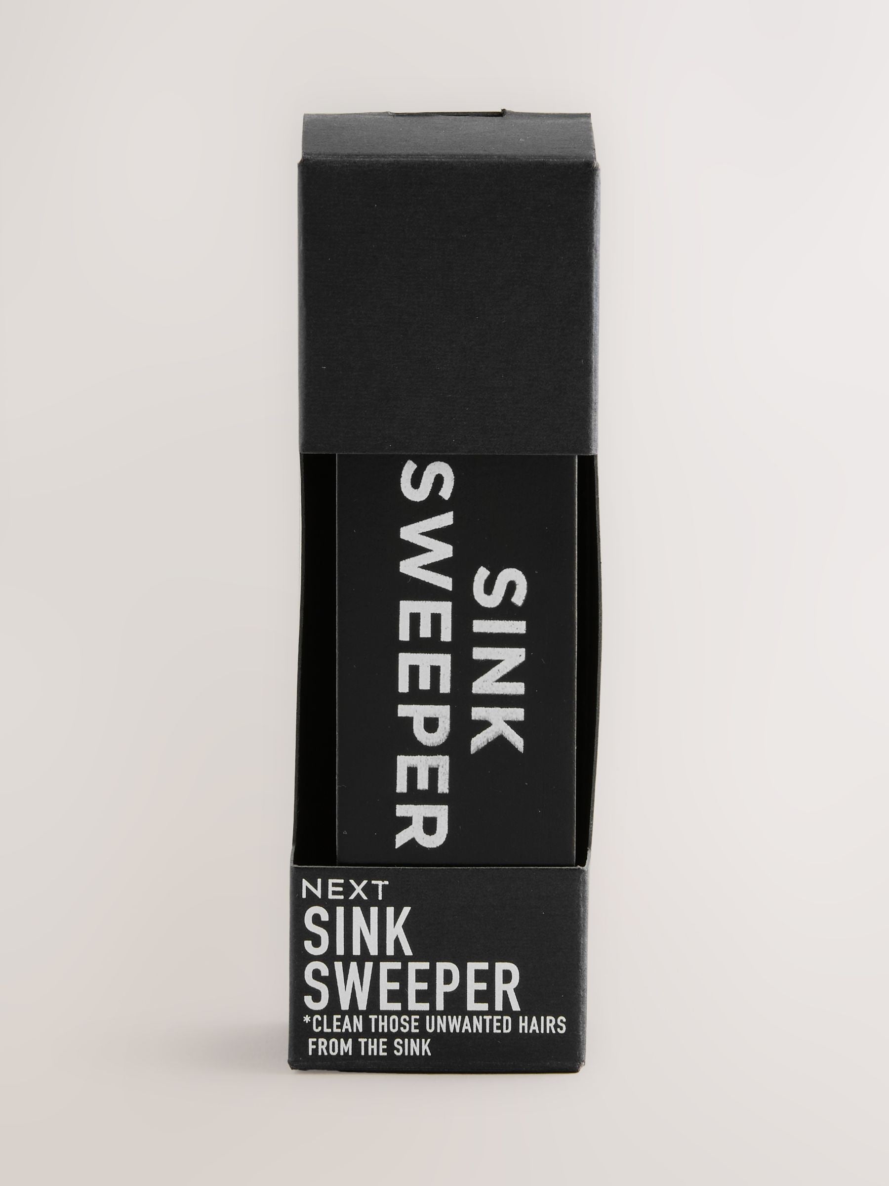 Beard trimmings sink sweeper black - British product