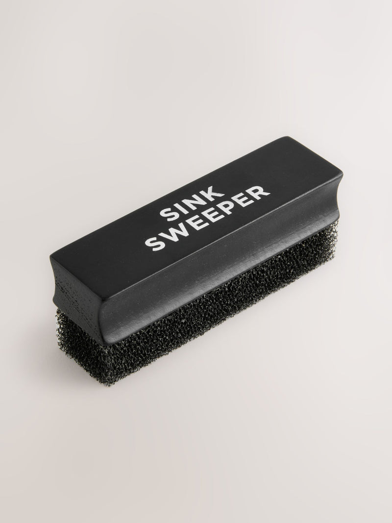 Beard trimmings sink sweeper black - British product