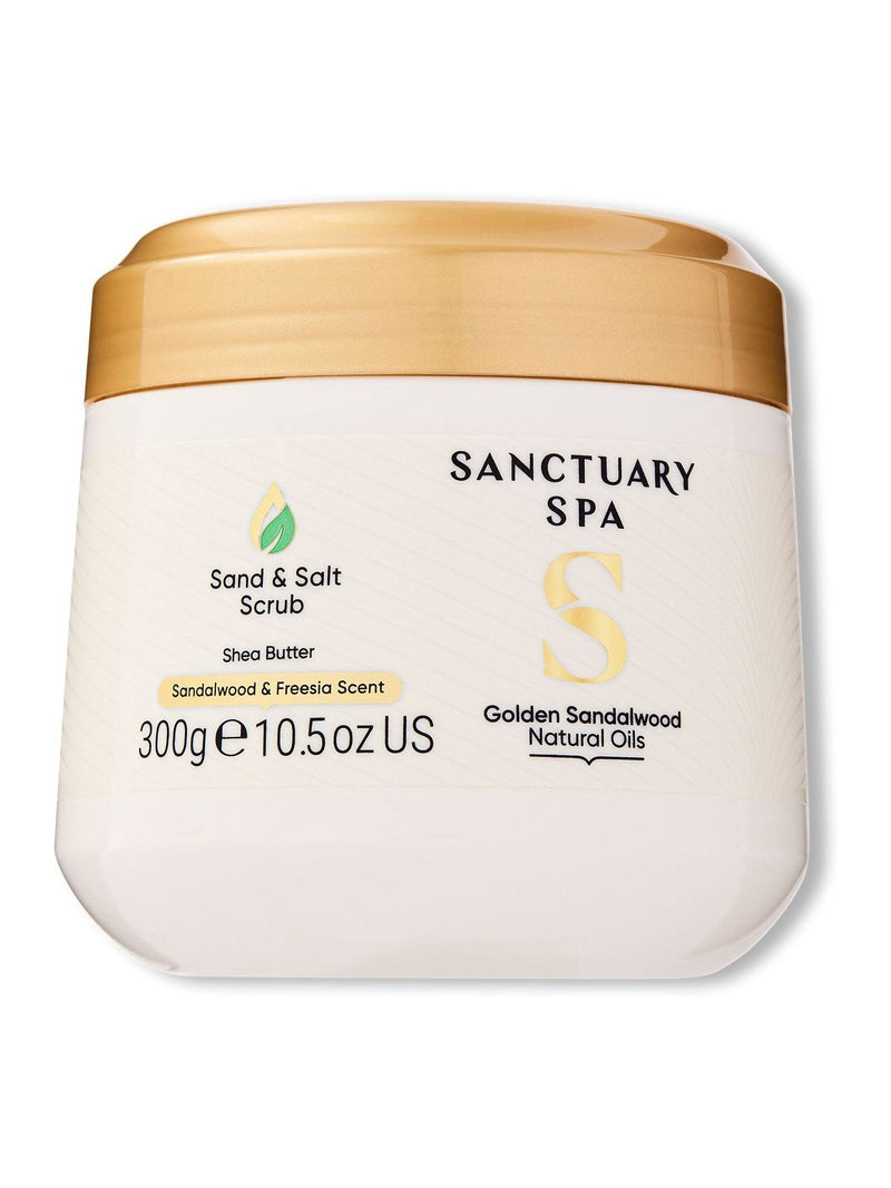 Sanctuary Spa Golden Sandalwood body scrub 300g (British brand)