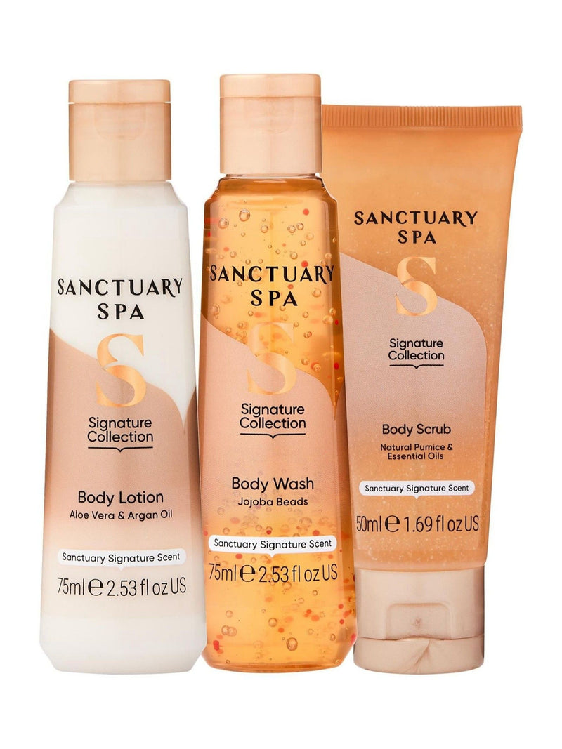 Sanctuary Spa Me Time Minis bath and body gift set (British brand)