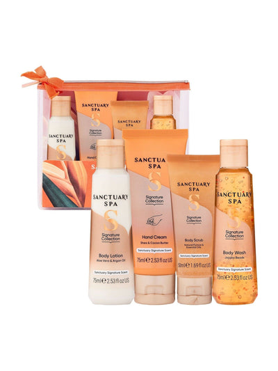 Next Sanctuary Spa Gold Petite Retreat Body Care Gift Set- Buy online at McGrocer