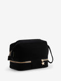 Rockett St George black velvet washbag, UK version