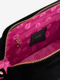 Rockett St George black velvet washbag, UK version