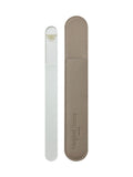 Margaret Dabbs London taupe nail file cover (British brand)