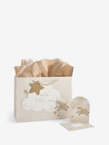 Natural Hamish baby gift bag and card set, UK version