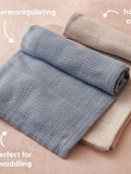MORI cellular blanket 2 pack 70x100cm (British brand)