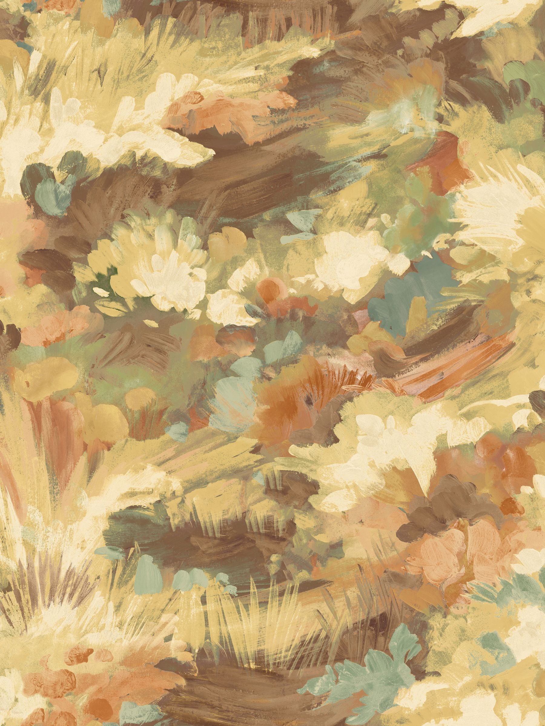 Ohpopsi wallpaper sample Chestnut Awaken (British brand)